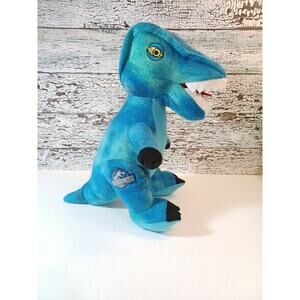Jurassic World Park Blue Trex Dinosaur Small Plush Stuffed Animal Toy